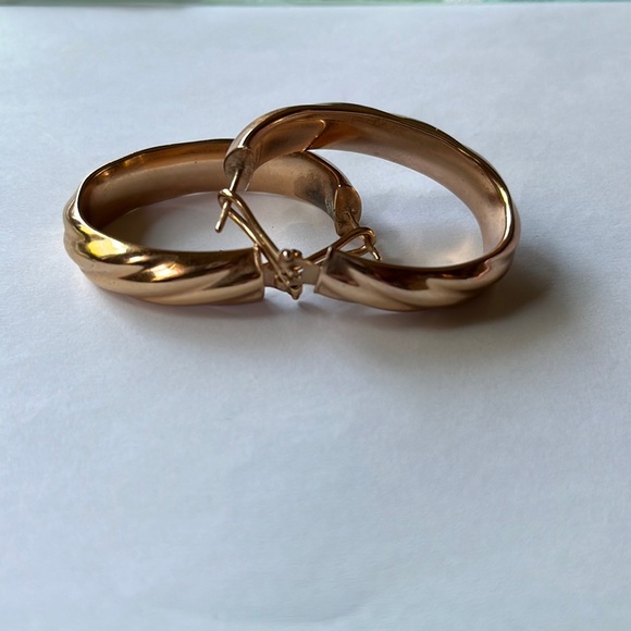 🔥 MILOR ROSE GOLD EARRINGS 🔥 - Picture 10 of 16